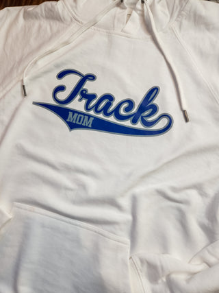 Track Mom White Double Lace Sweatshirt - More Options