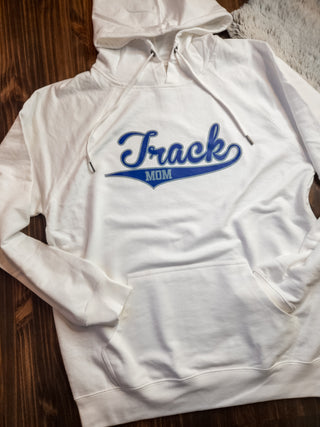 Track Mom White Double Lace Sweatshirt - More Options