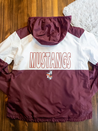 Tri Valley Mustangs Maroon Victory Series Hooded Jacket
