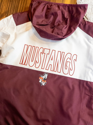 Tri Valley Mustangs Maroon Victory Series Hooded Jacket