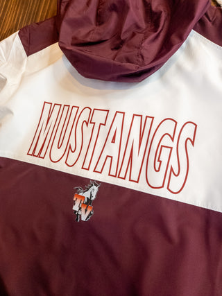 Tri Valley Mustangs Maroon Victory Series Hooded Jacket