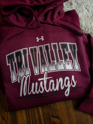 Tri Valley Mustangs Under Armour Rival Hoodie