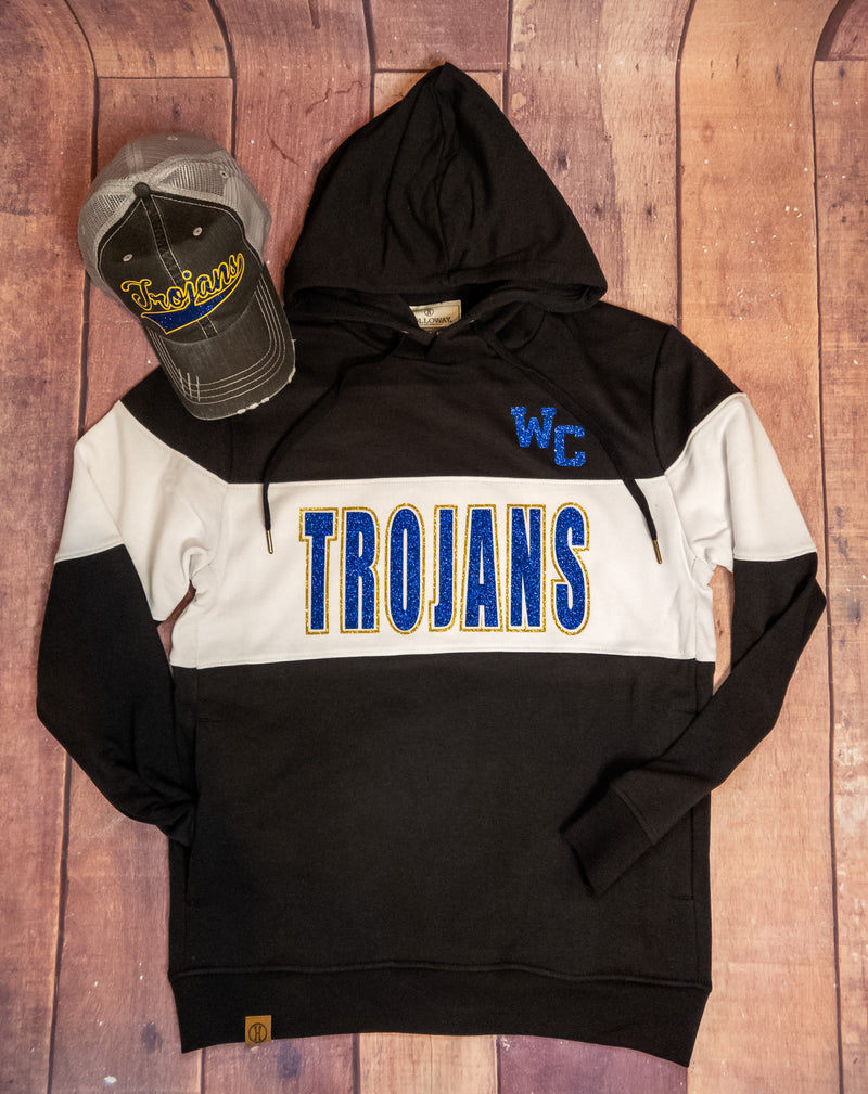 Trojans Sparkle Black League Hoodie