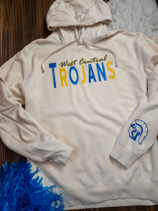 Trojans West Central Dyed Fleece Hoodie