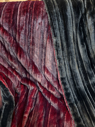 Cherry Cola Vienna w/Black Vienna Blankets* Choose Size