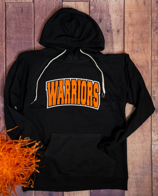Warriors Orange and Black Double Lace Sweatshirt