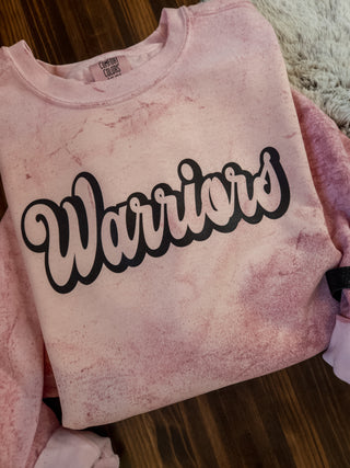 Warriors Clay Colorblast Crewneck Sweatshirt