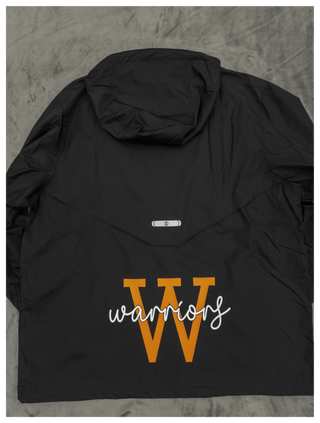 Warriors W Black Lightweight Jacket
