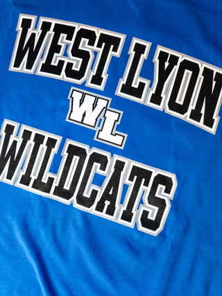 West Lyon Wildcats Blue Tee