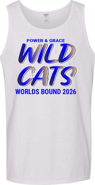 Wild Cats Worlds Gildan Heavy Cotton Tank - Adult