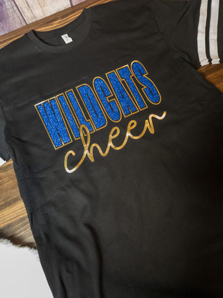 Wildcats Cheer Jersey Tee