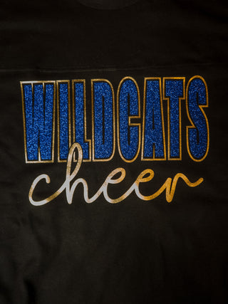 Wildcats Cheer Jersey Tee