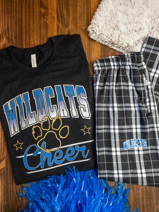 Wildcats Plaid Flannel Pants