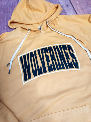 LARGE Wolverines Double Lace Sweatshirt