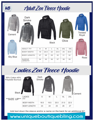 Lynx BV Rhinestone Fleece Hoodie