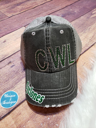 Cyclones CWL Rhinestone Trucker Hat