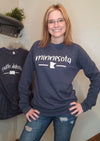 Minnesota Navy Crewneck Sweatshirt