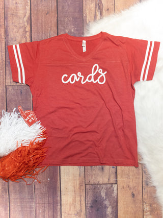 Cardinals - Cards Ladies Jersey Tee - More Options
