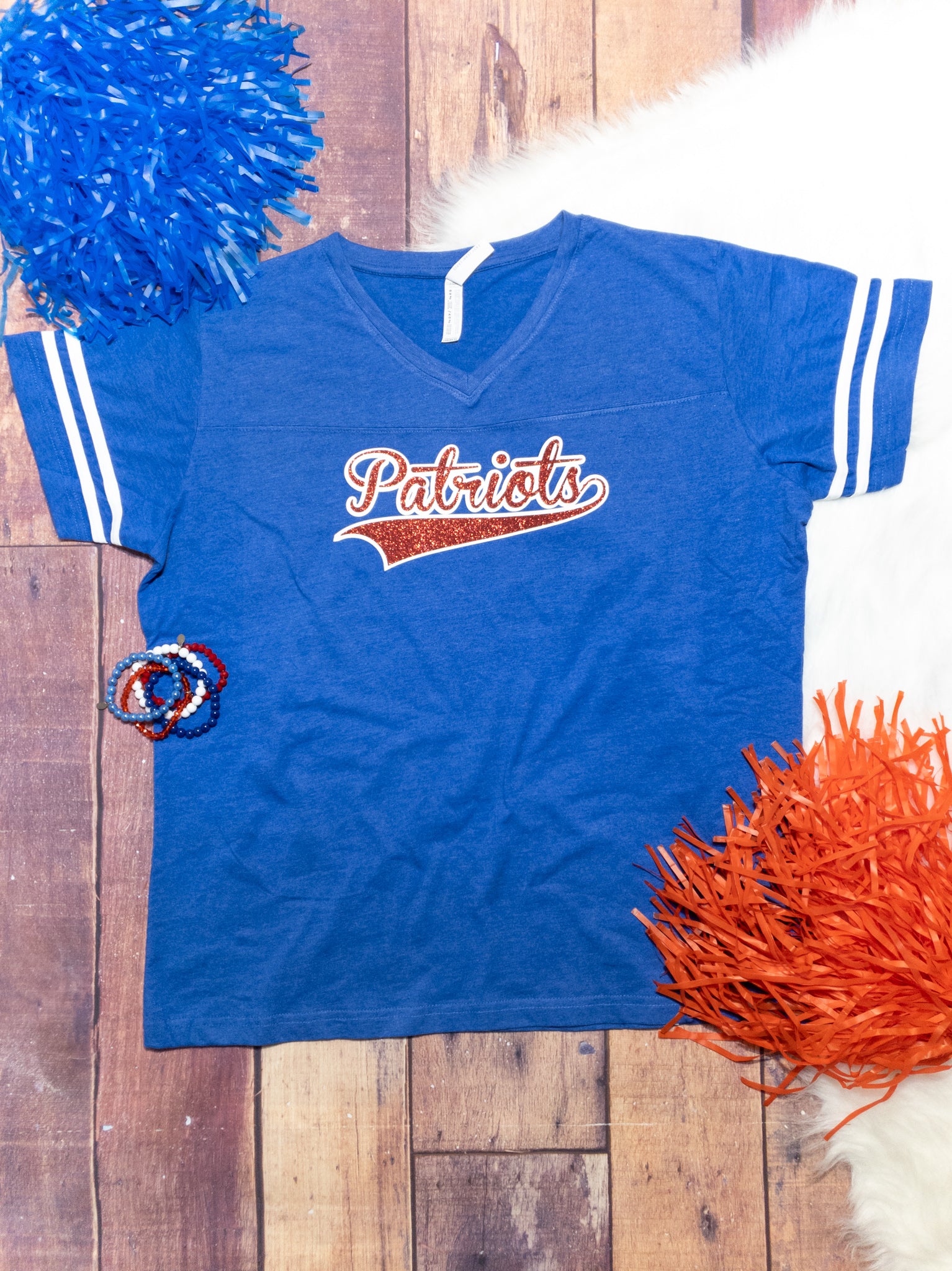 Patriots Red Jersey Tee – Unique Boutique