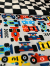 Indy Race Cars Fleece Blanket - Choose from 4 different backings