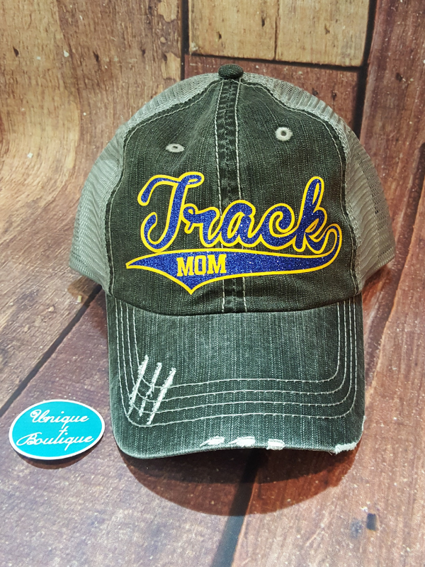 Track Mom Trucker Hat - More Color Options