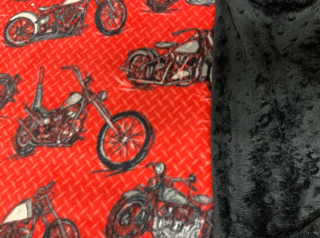 Red Motorcycle Blanket