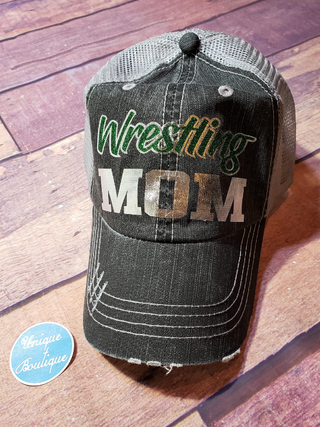 Wrestling Mom Trucker Hat - More Color Options