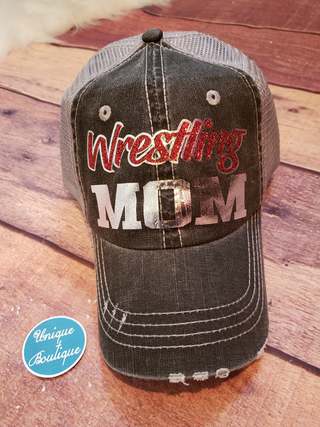 Wrestling Mom Trucker Hat - More Color Options