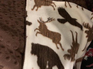 Wildlife Fleece Blanket