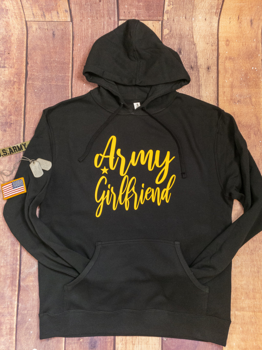 Army Girlfriend Hooded Sweatshirt