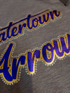 Arrows Watertown Rhinestone Fashion Fleece Hoodie