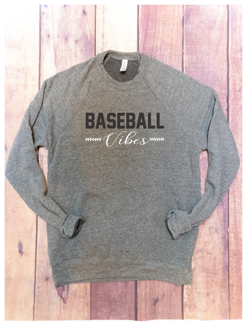 Baseball Vibes Crewneck Sweatshirt