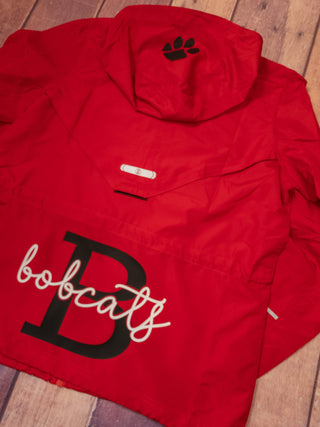 Bobcats B Red Lightweight Jacket