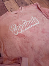 Cardinals Clay Colorblast Crewneck Sweatshirt - White Print