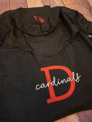 Cardinals D Black Lightweight Jacket