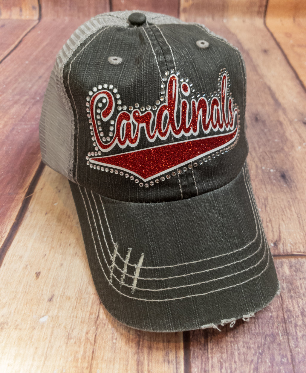Cardinals Rhinestone Trucker Hat - More Options