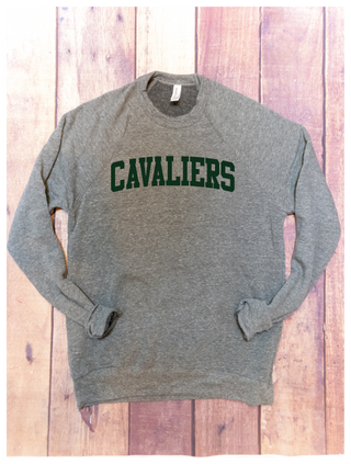Cavaliers Athletic Gray Crewneck Sweatshirt