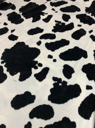 Cow Minky and Old West Minky Adult Size Blanket