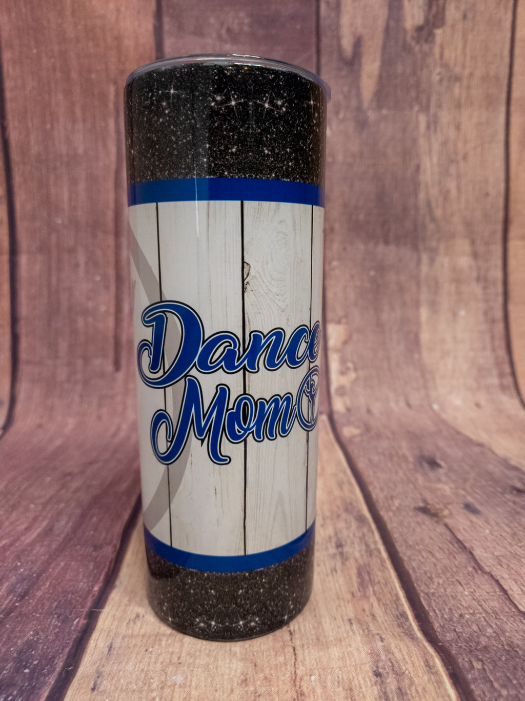 Dance Mom Blue Accents Tumbler