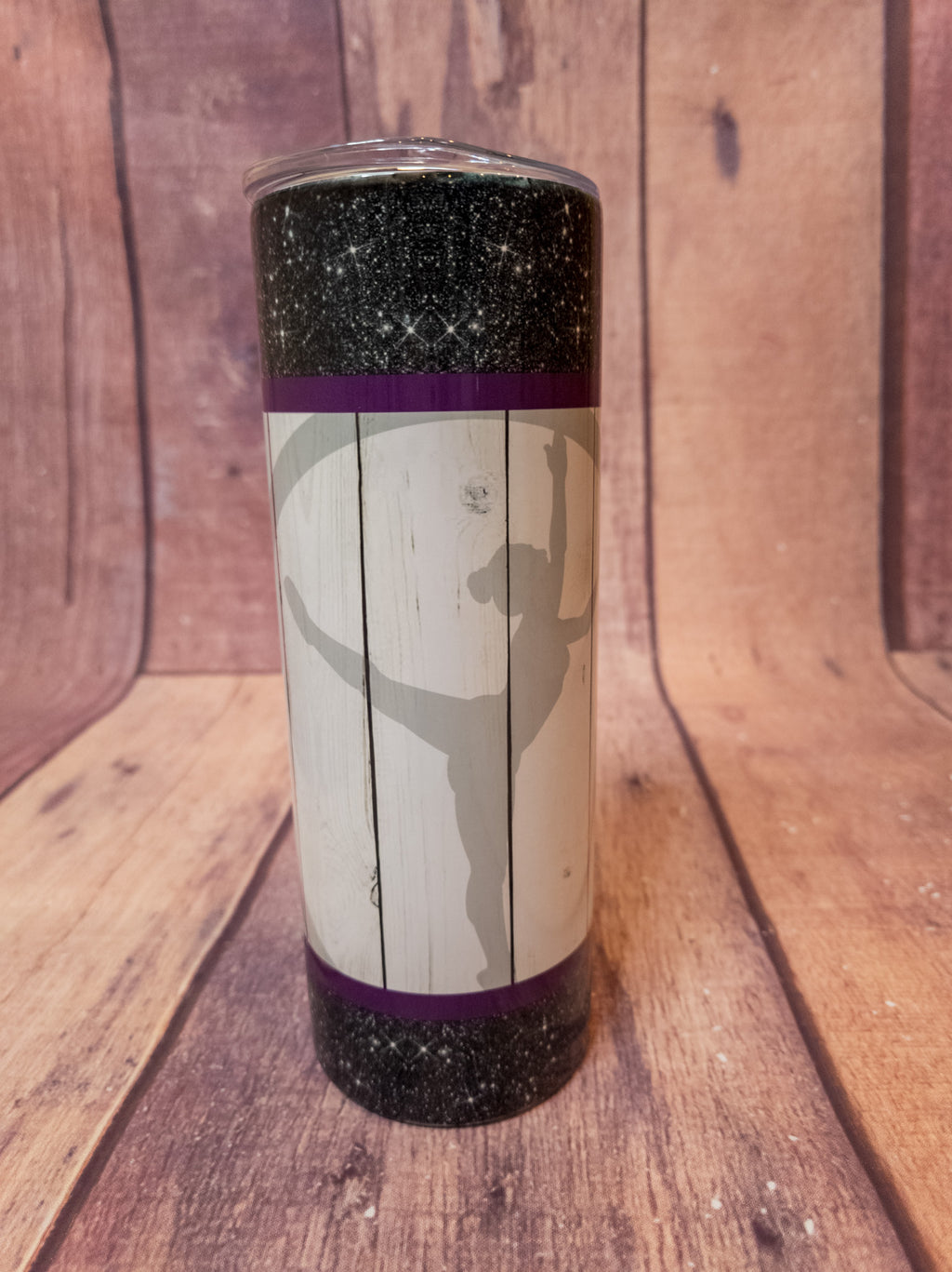 Dance Mom Purple Accents Tumbler