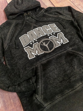 Dance Mom Rhinestone Fleece Hoodie