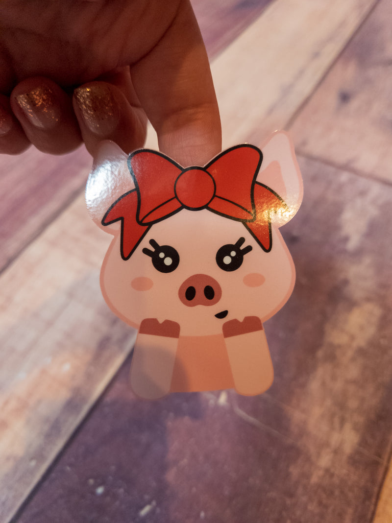 Pig Decal