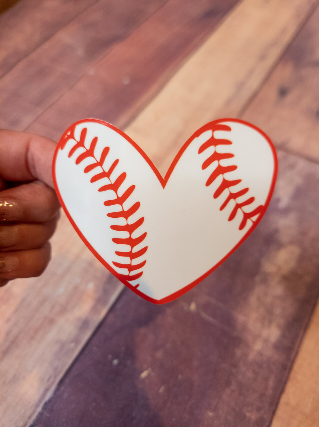 Baseball Love Decal