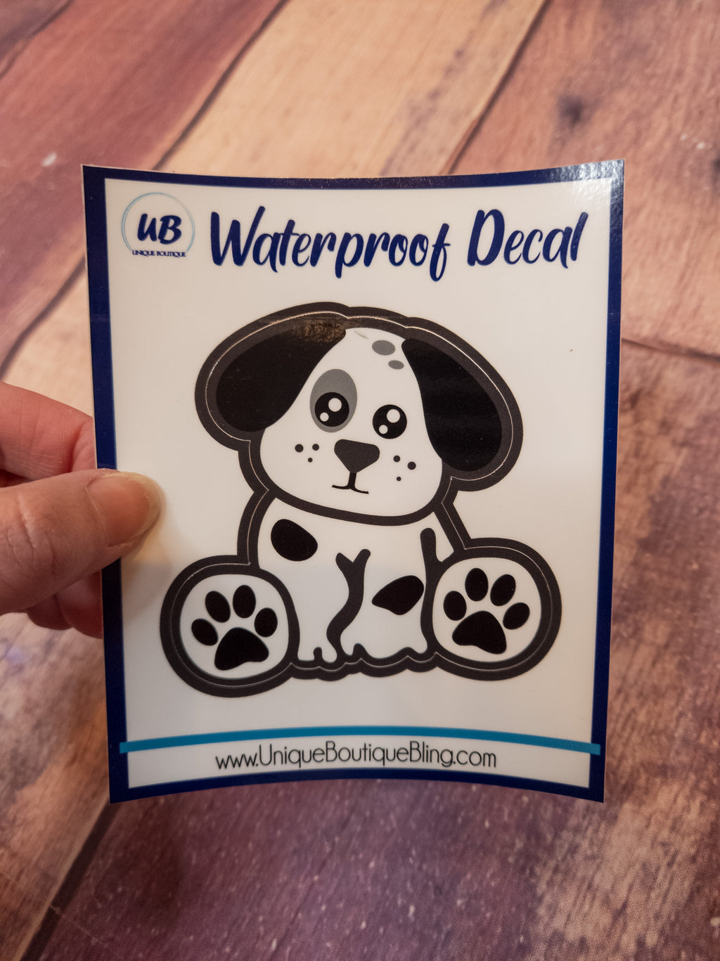 Puppy Decal