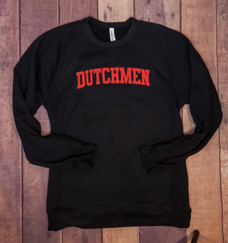 Dutchmen Athletic Black Crewneck Sweatshirt