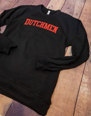 Dutchmen Athletic Black Crewneck Sweatshirt