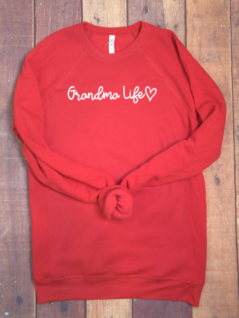 Grandma Life Crewneck Sweatshirt