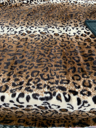 Brown Ombre' Animal Print Minky Plush Blanket **Choose Size