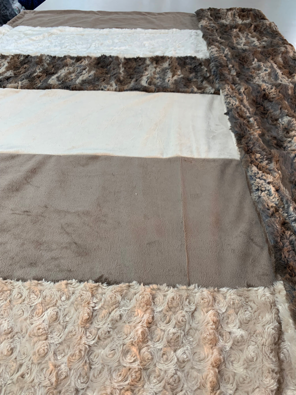 Wild Rabbit Minky Cuddle Panel Blanket