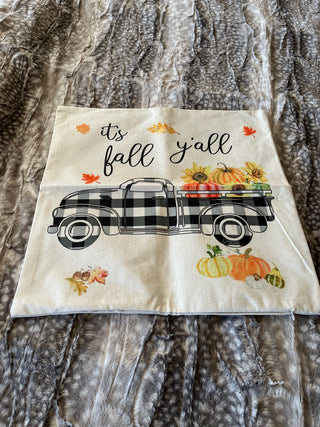 It's Fall Y'All Pillow Cover